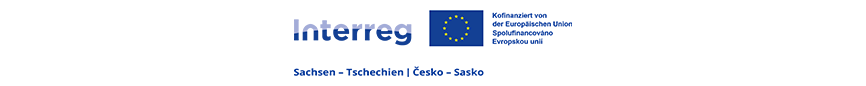 Interreg Sachsen – Tschechien | Česko – Sasko, kofinanziert von der Europäischen Union