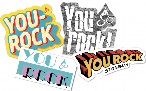 Stoneman You Rock Power Sommer Aufkleber
